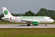 Germania Airbus A319-112 (D-ASTZ) at  Hamburg - Finkenwerder, Germany