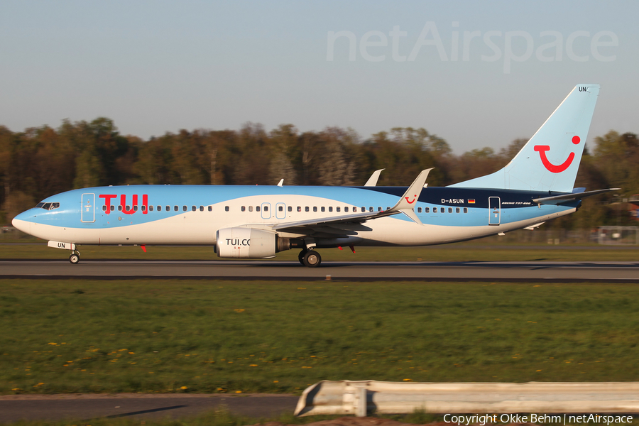 TUI Airlines Germany Boeing 737-8BK (D-ASUN) | Photo 315509