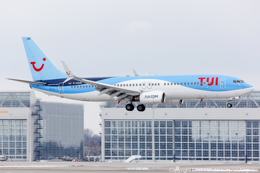 TUI Airlines Germany Boeing 737-8BK (D-ASUN) | Photo 221665