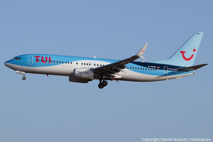 TUI Airlines Germany Boeing 737-8BK (D-ASUN) | Photo 536739