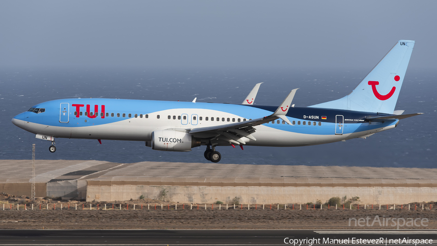 TUI Airlines Germany Boeing 737-8BK (D-ASUN) | Photo 393332