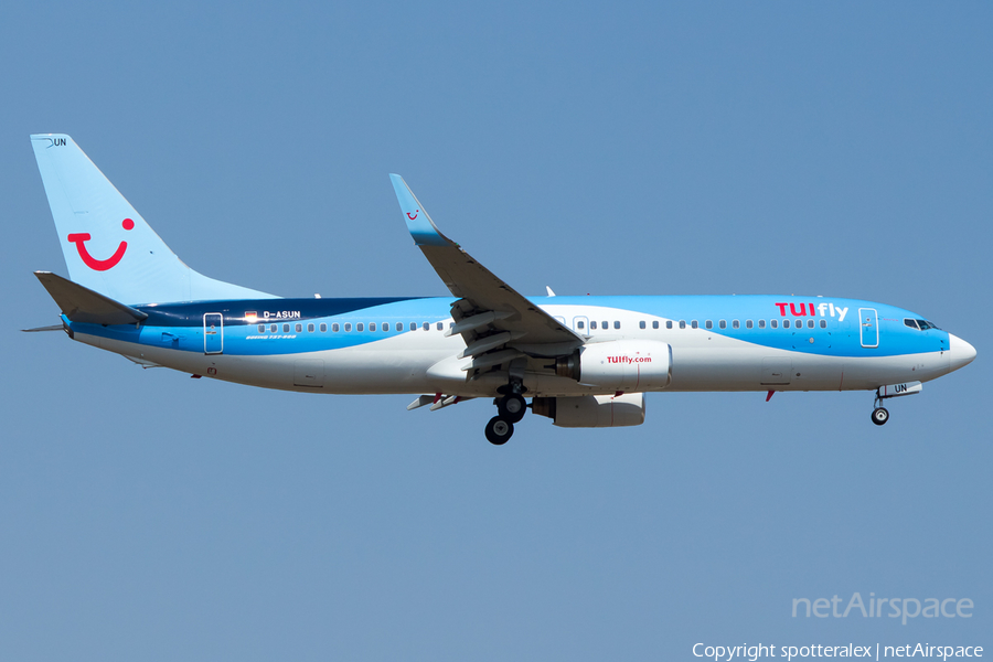 TUIfly Boeing 737-8BK (D-ASUN) | Photo 102277