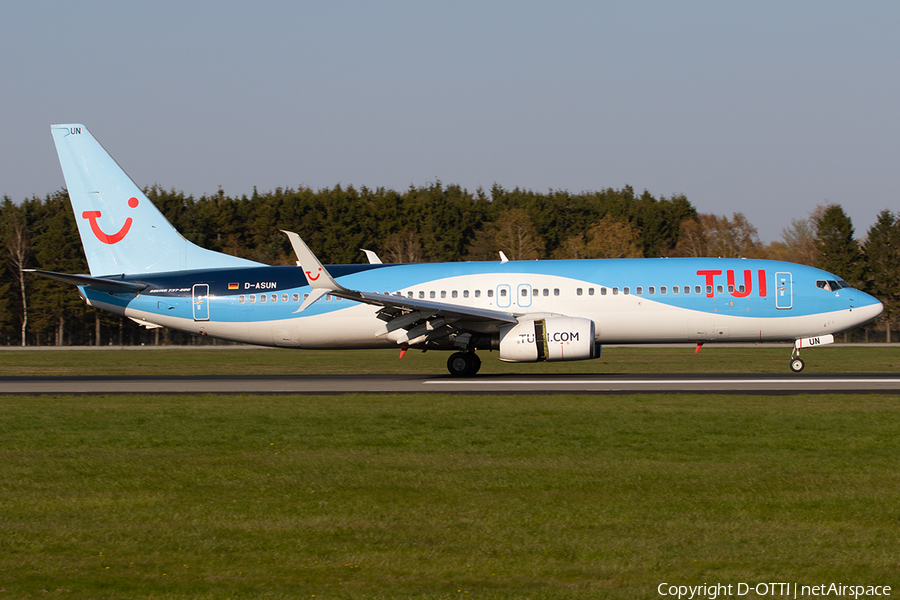 TUIfly Boeing 737-8BK (D-ASUN) | Photo 313136