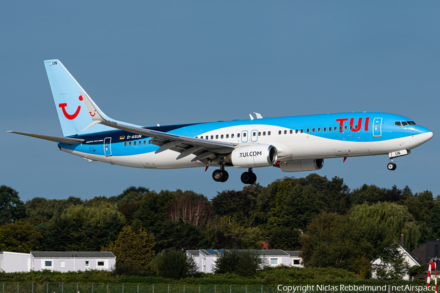 TUIfly Boeing 737-8BK (D-ASUN) | Photo 346988