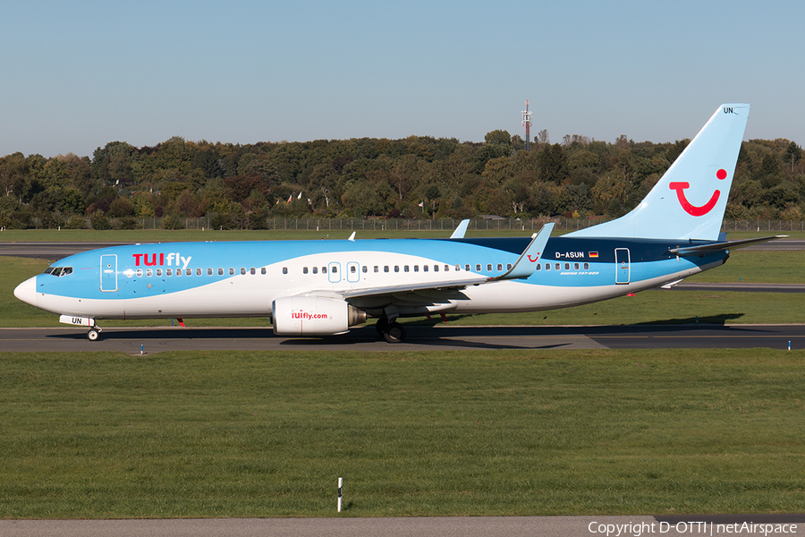 TUIfly Boeing 737-8BK (D-ASUN) | Photo 517957