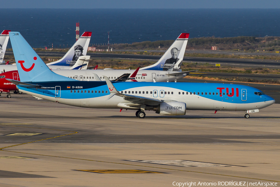 TUIfly Boeing 737-8BK (D-ASUN) | Photo 306042