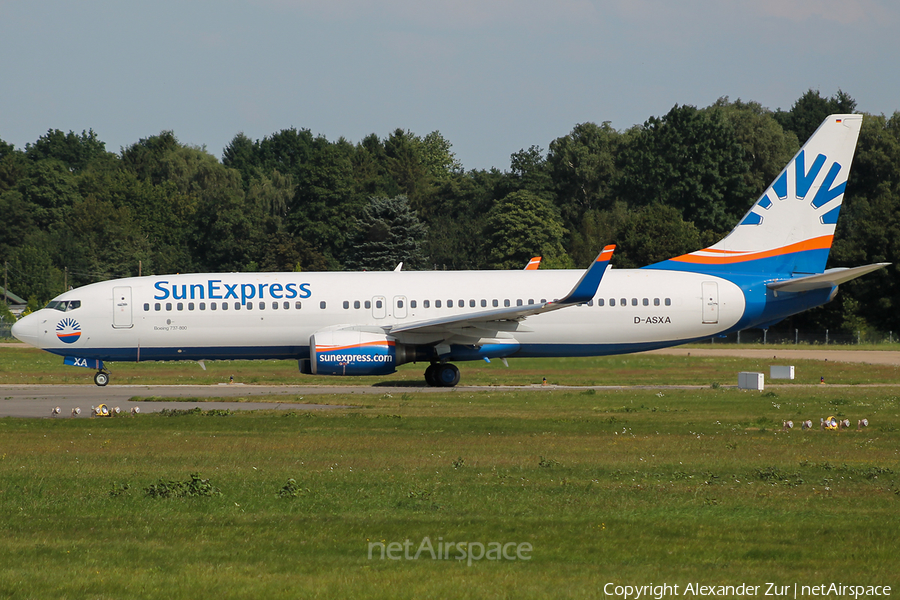 SunExpress Germany Boeing 737-8Z9 (D-ASXA) | Photo 408303