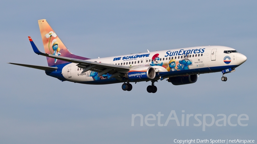 SunExpress Germany Boeing 737-8Z9 (D-ASXB) | Photo 167289