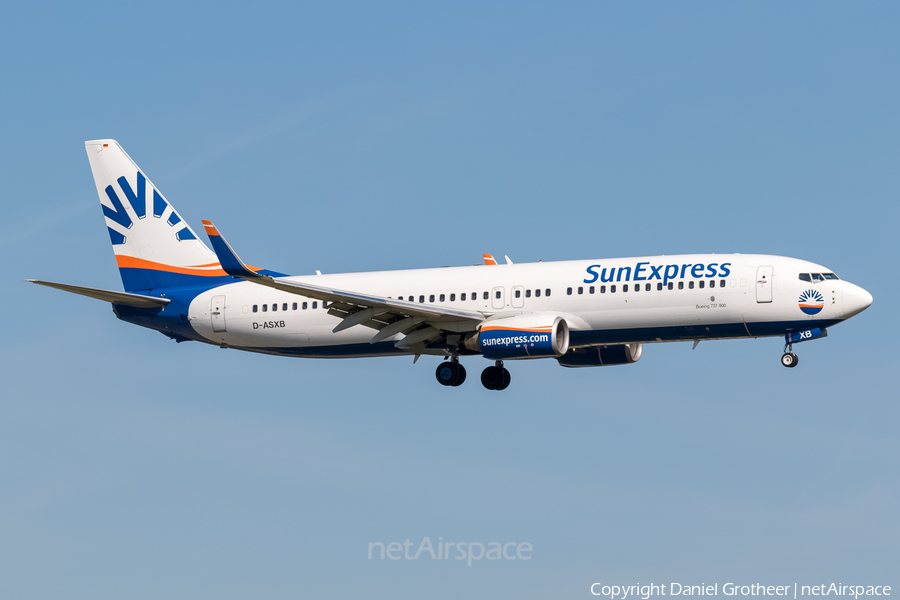 SunExpress Germany Boeing 737-8Z9 (D-ASXB) | Photo 108841