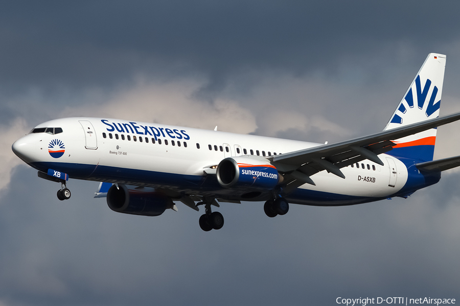 SunExpress Germany Boeing 737-8Z9 (D-ASXB) | Photo 413601