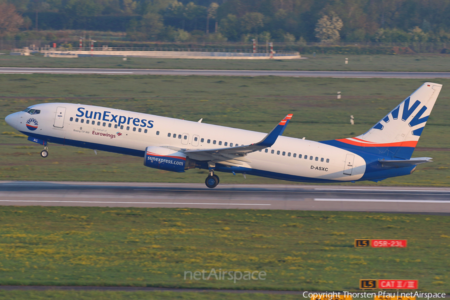 SunExpress Germany Boeing 737-86N (D-ASXC) | Photo 106889