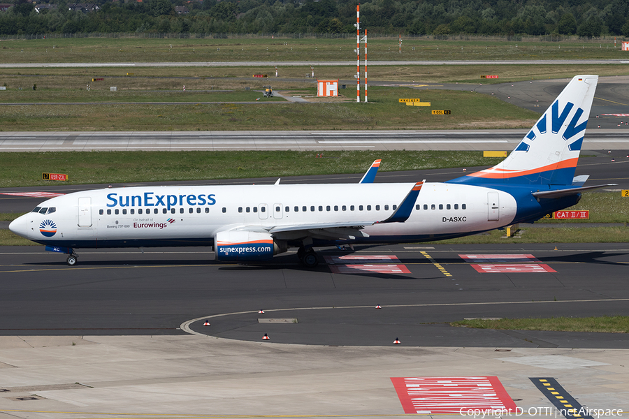 SunExpress Germany Boeing 737-86N (D-ASXC) | Photo 604642