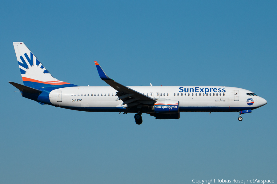 SunExpress Germany Boeing 737-86N (D-ASXC) | Photo 305212
