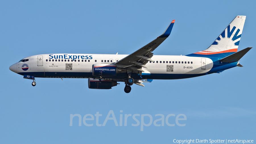 SunExpress Germany Boeing 737-8AS (D-ASXD) | Photo 261548