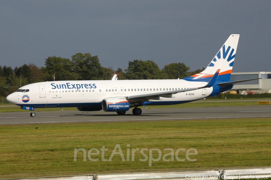 SunExpress Germany Boeing 737-8AS (D-ASXD) | Photo 35902