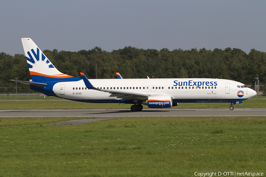 SunExpress Germany Boeing 737-8AS (D-ASXD) | Photo 368553