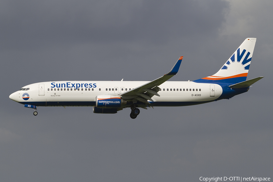 SunExpress Germany Boeing 737-8AS (D-ASXD) | Photo 369722