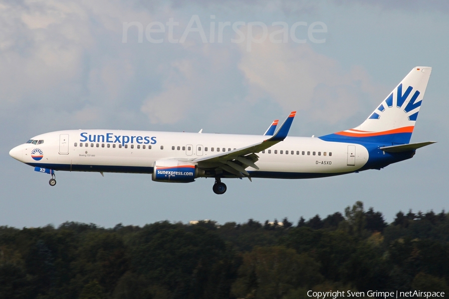 SunExpress Germany Boeing 737-8AS (D-ASXD) | Photo 441581