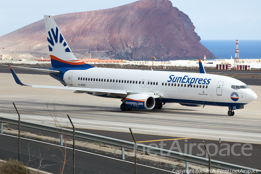 SunExpress Germany Boeing 737-8AS (D-ASXD) | Photo 282142