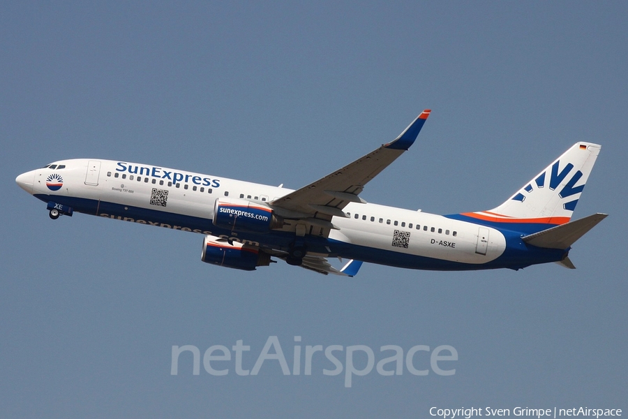SunExpress Germany Boeing 737-8CX (D-ASXE) | Photo 84668