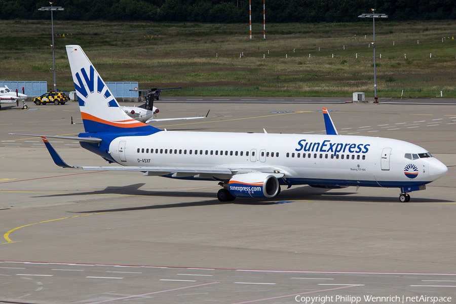 SunExpress Germany Boeing 737-8AS (D-ASXF) | Photo 113564
