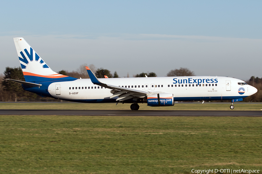 SunExpress Germany Boeing 737-8AS (D-ASXF) | Photo 524167