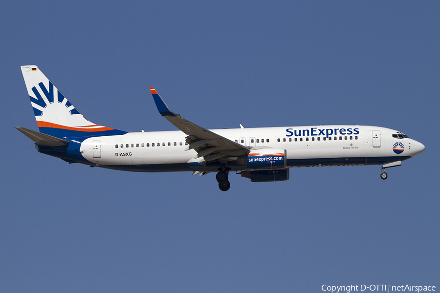 SunExpress Germany Boeing 737-8CX (D-ASXG) | Photo 392860