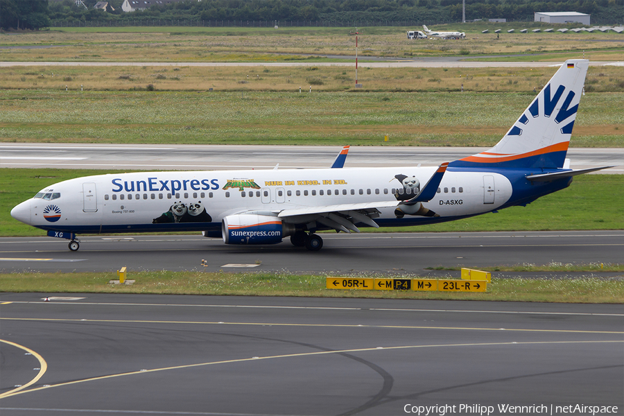 SunExpress Germany Boeing 737-8CX (D-ASXG) | Photo 117406