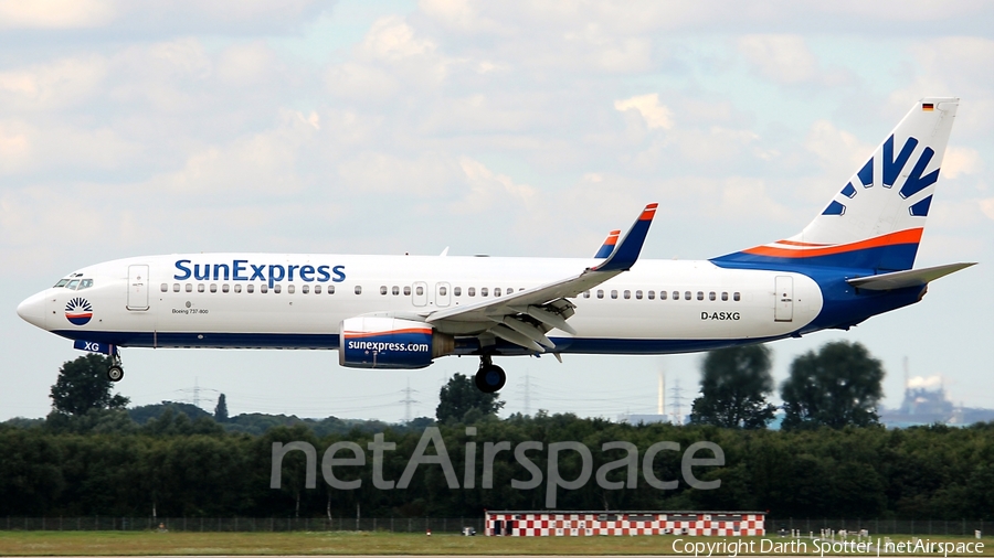 SunExpress Germany Boeing 737-8CX (D-ASXG) | Photo 206945