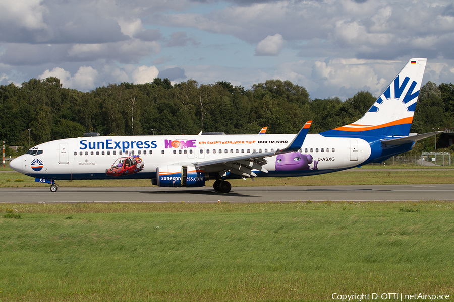 SunExpress Germany Boeing 737-8CX (D-ASXG) | Photo 513116