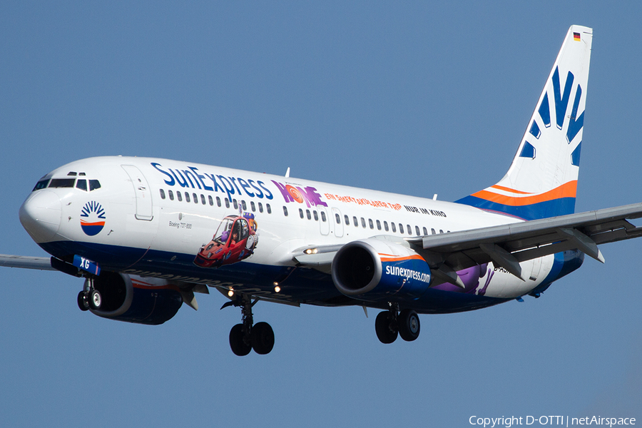 SunExpress Germany Boeing 737-8CX (D-ASXG) | Photo 513484