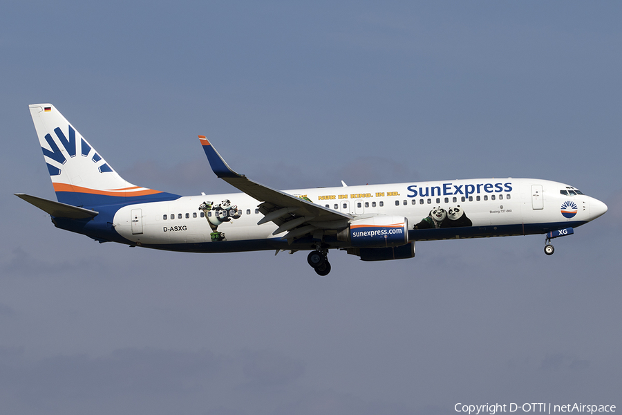 SunExpress Germany Boeing 737-8CX (D-ASXG) | Photo 540405