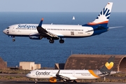 SunExpress Germany Boeing 737-8CX (D-ASXG) at  Gran Canaria, Spain