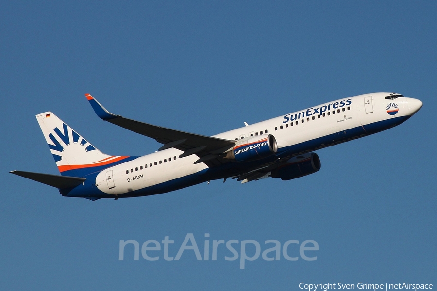 SunExpress Germany Boeing 737-8CX (D-ASXH) | Photo 88185