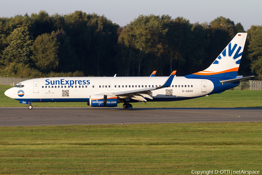 SunExpress Germany Boeing 737-8CX (D-ASXH) | Photo 517831