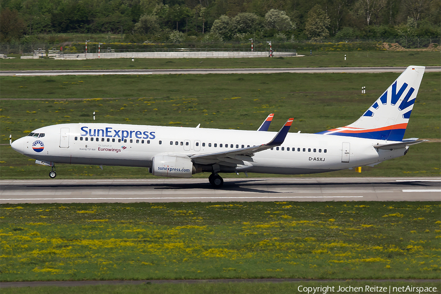 SunExpress Germany Boeing 737-86N (D-ASXJ) | Photo 107320