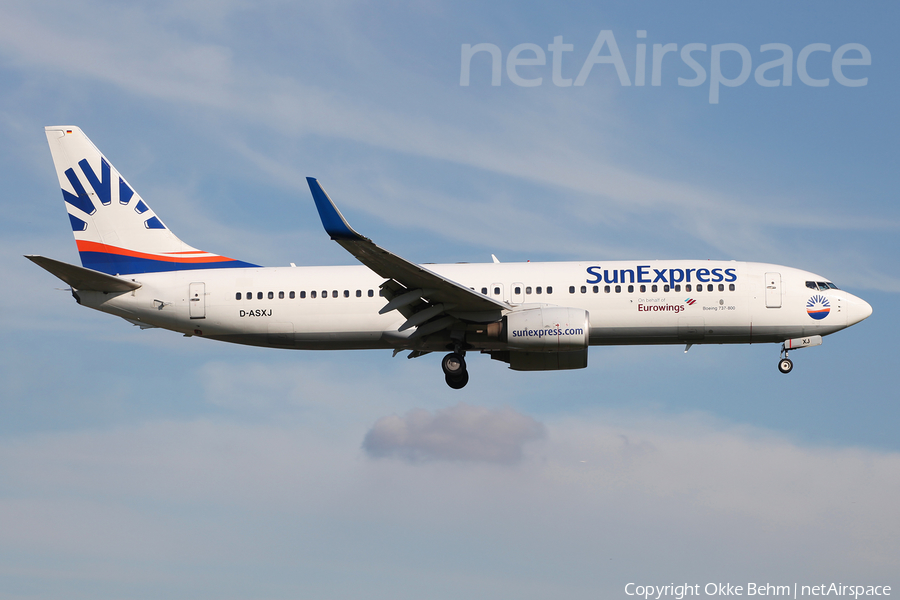 SunExpress Germany Boeing 737-86N (D-ASXJ) | Photo 206608