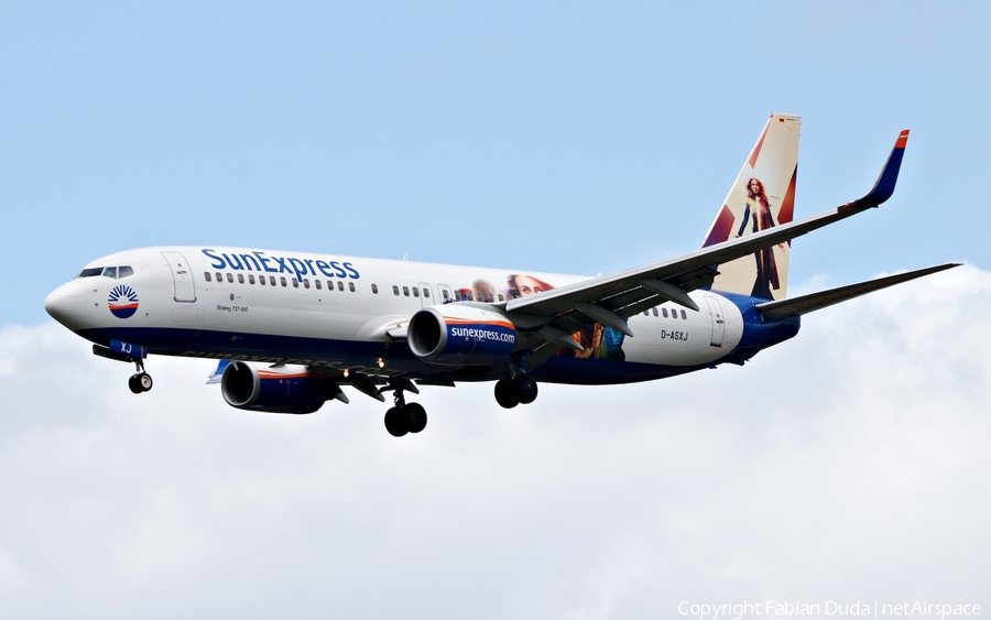 SunExpress Germany Boeing 737-86N (D-ASXJ) | Photo 335656