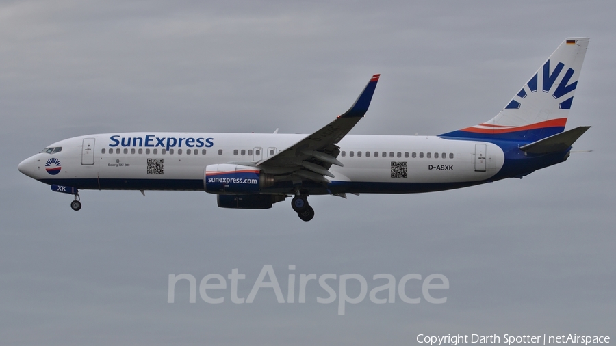 SunExpress Germany Boeing 737-86J (D-ASXK) | Photo 224318