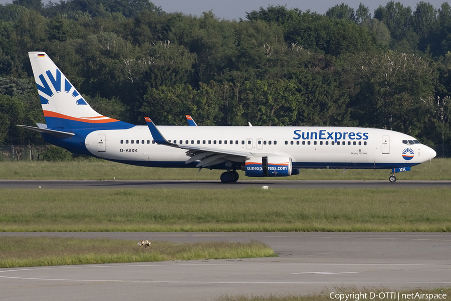 SunExpress Germany Boeing 737-86J (D-ASXK) | Photo 437351