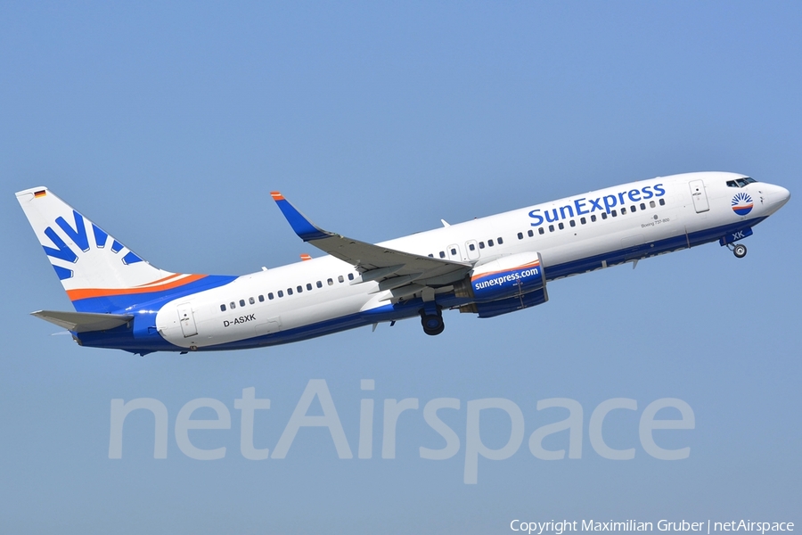 SunExpress Germany Boeing 737-86J (D-ASXK) | Photo 111528