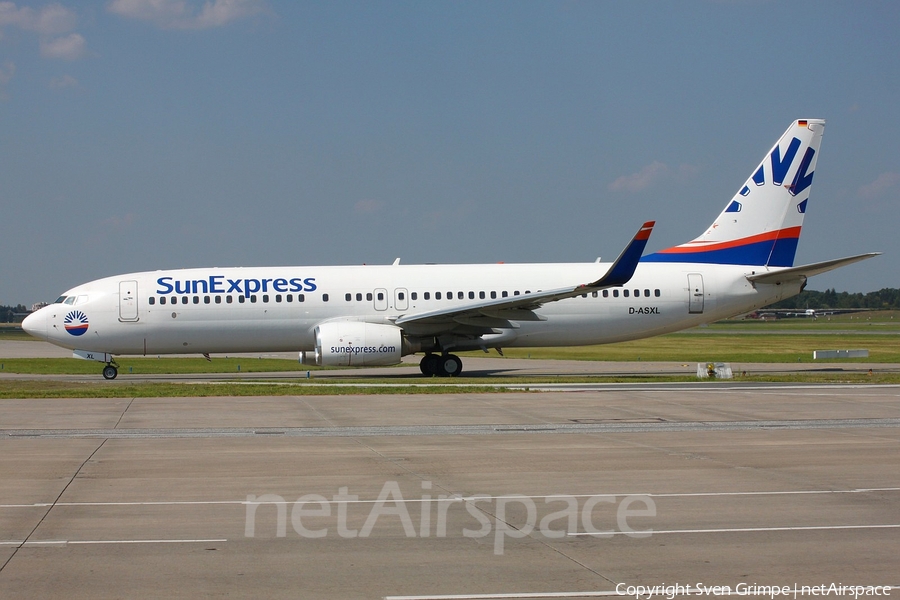 SunExpress Germany Boeing 737-8EH (D-ASXL) | Photo 52247