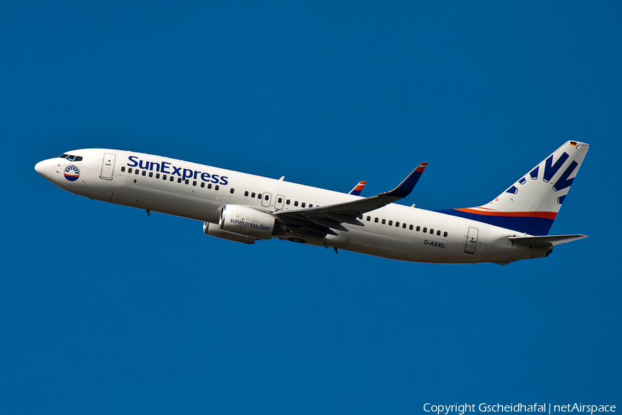 SunExpress Germany Boeing 737-8EH (D-ASXL) | Photo 64090