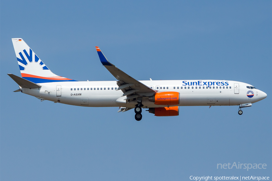 SunExpress Germany Boeing 737-8EH (D-ASXM) | Photo 102279