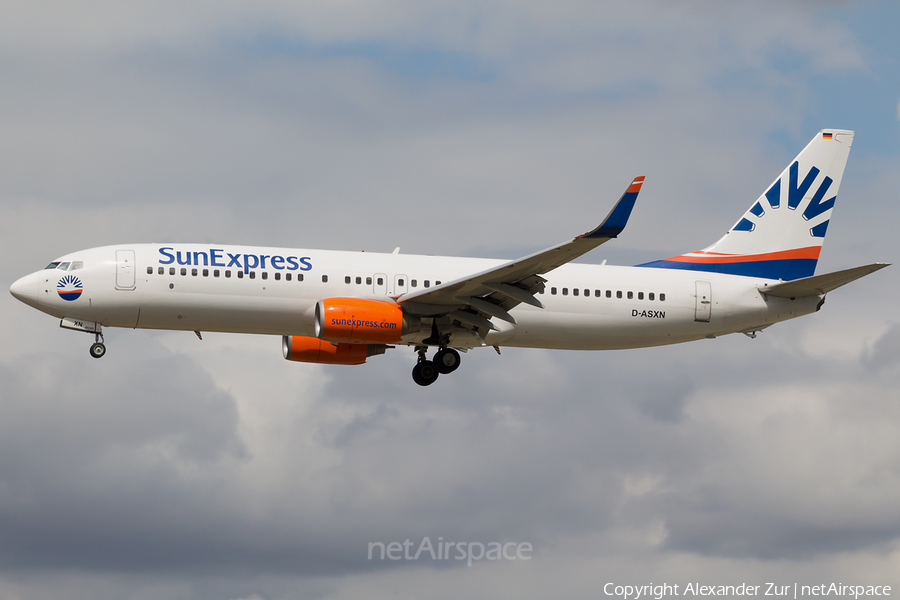 SunExpress Boeing 737-8EH (D-ASXN) | Photo 229318