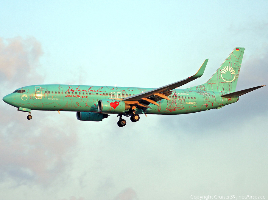 SunExpress Germany Boeing 737-8HX (D-ASXO) | Photo 89296