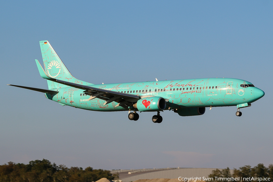 SunExpress Germany Boeing 737-8HX (D-ASXO) | Photo 122610