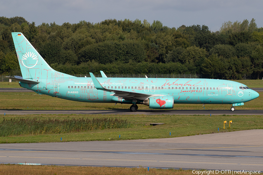 SunExpress Germany Boeing 737-8HX (D-ASXO) | Photo 261603