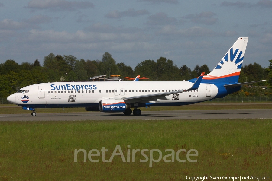 SunExpress Germany Boeing 737-8AS (D-ASXS) | Photo 77028