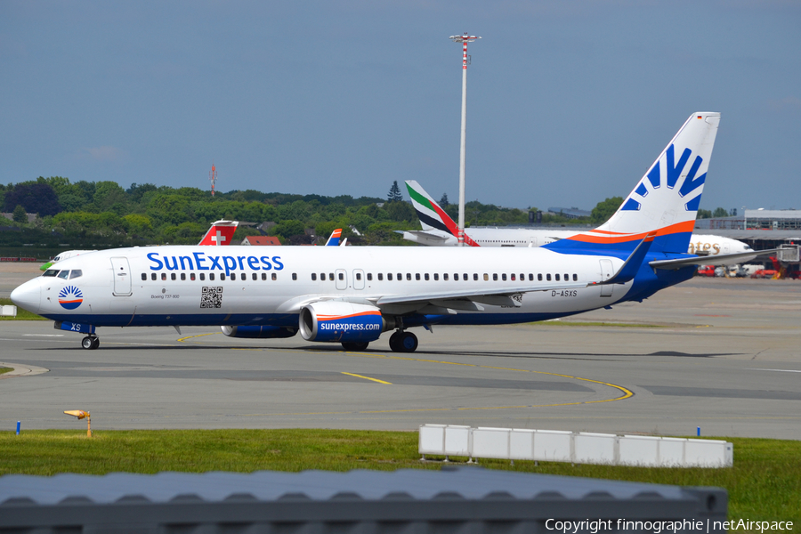 SunExpress Germany Boeing 737-8AS (D-ASXS) | Photo 421564